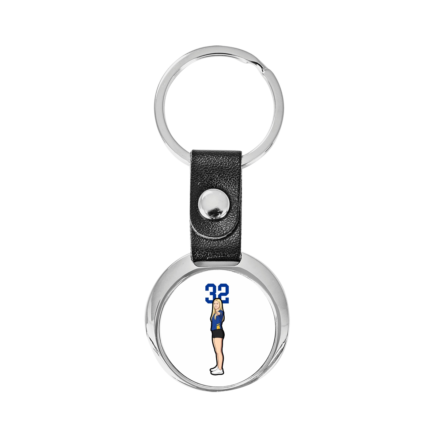Key Chain — Number Top in Classic