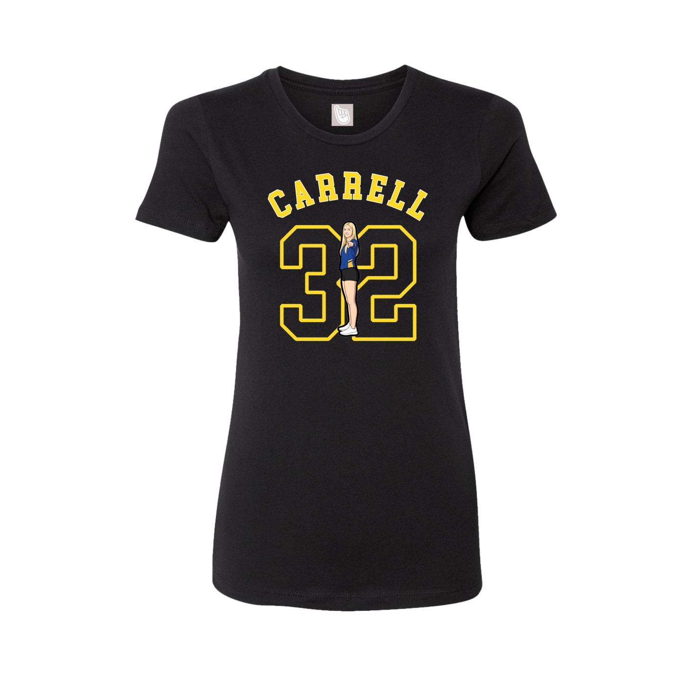 Womens Tee — Shirsey Arch in Black