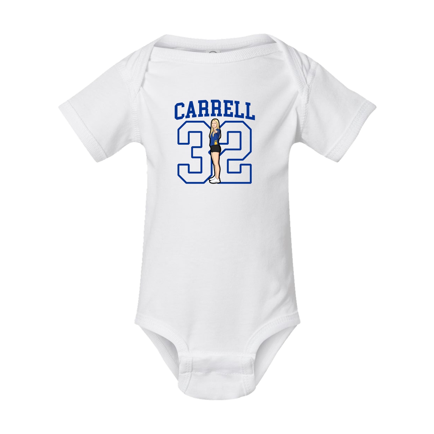Baby Onesie — Shirsey in White