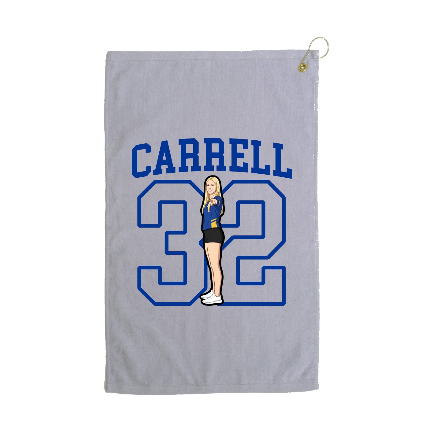 Golf Towel — Shirsey in Grey
