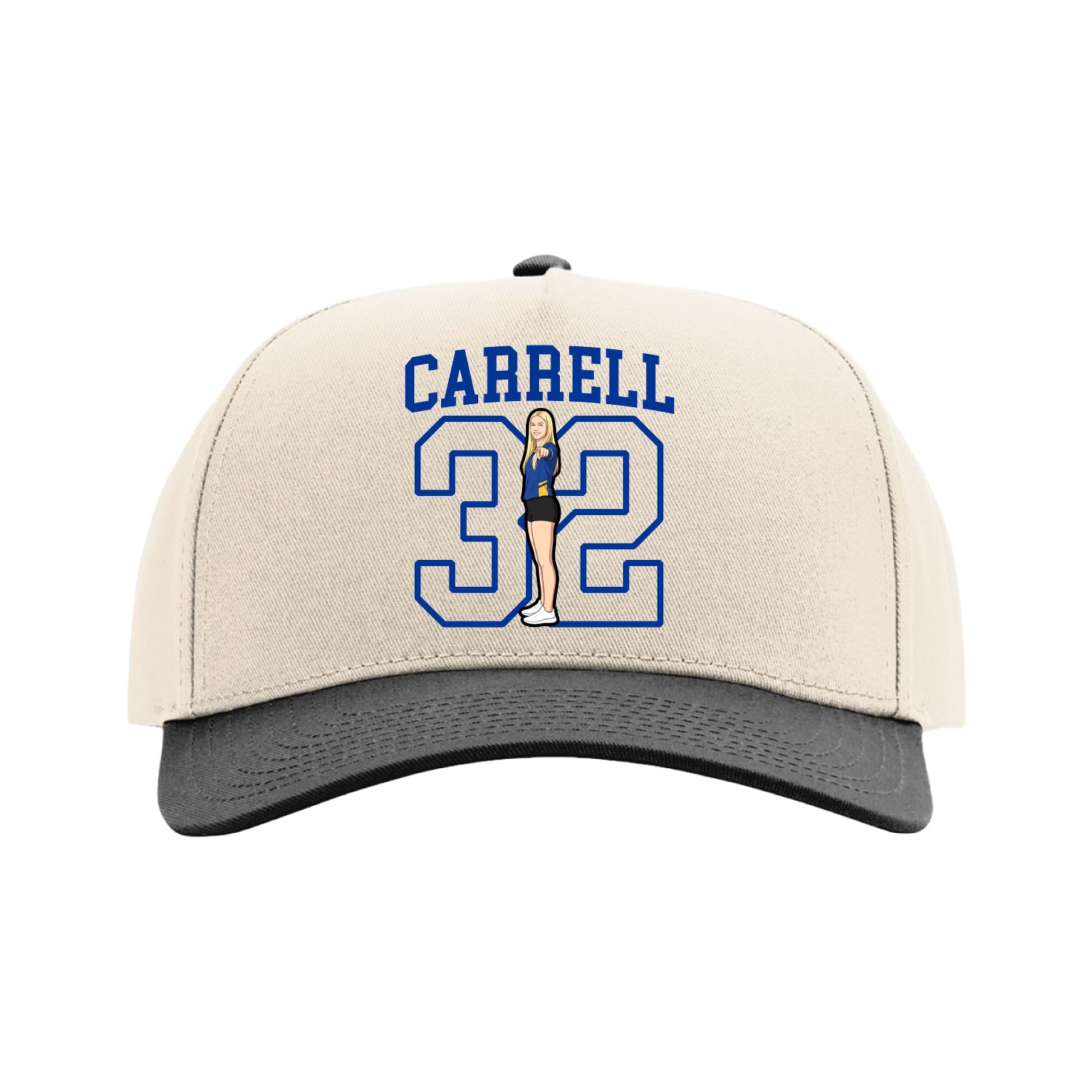 Full Fabric Five-Panel Champ Cap
