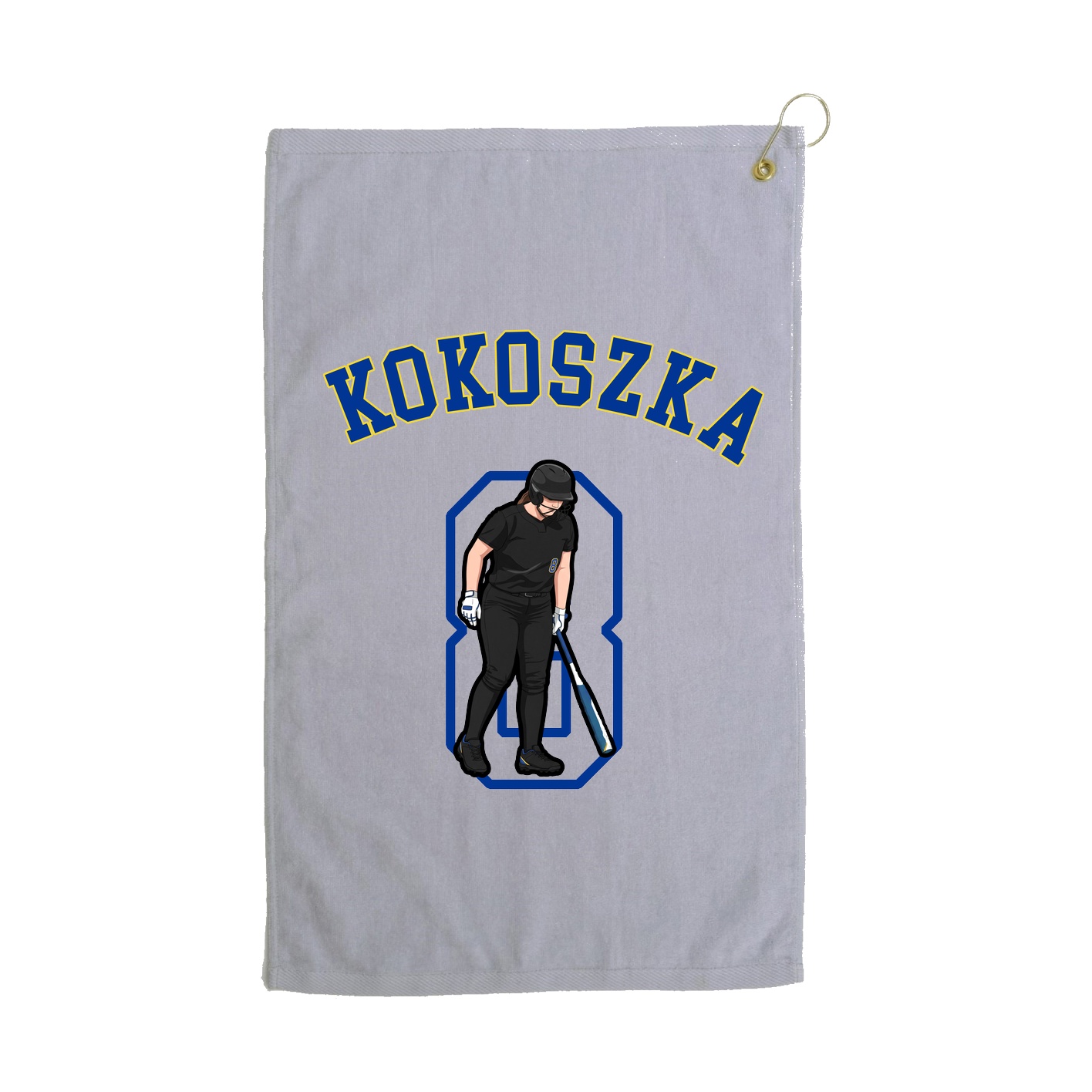 Golf Towel — Shirsey Arch in Grey