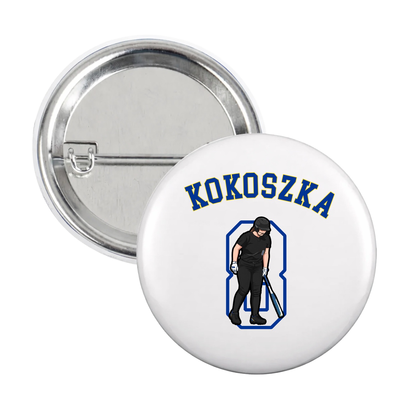 Game Day Button — Shirsey Arch in White