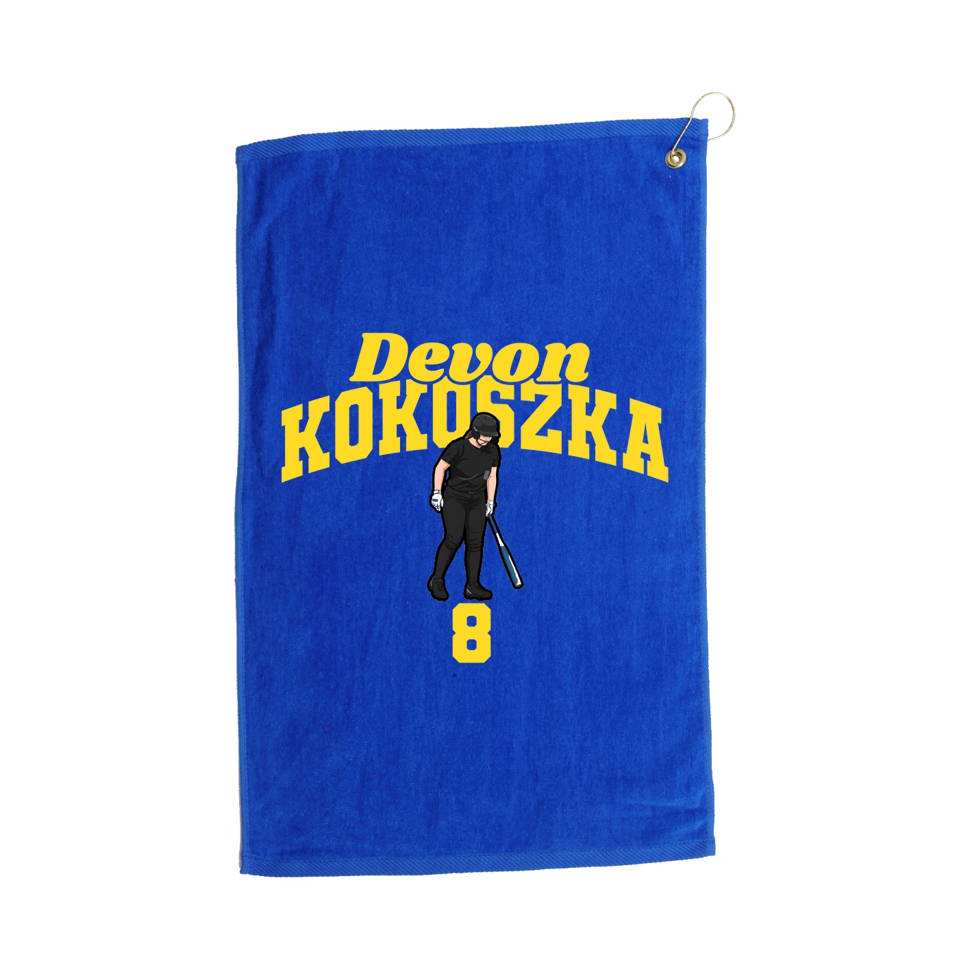 Golf Towel — Signature Arch in Royal