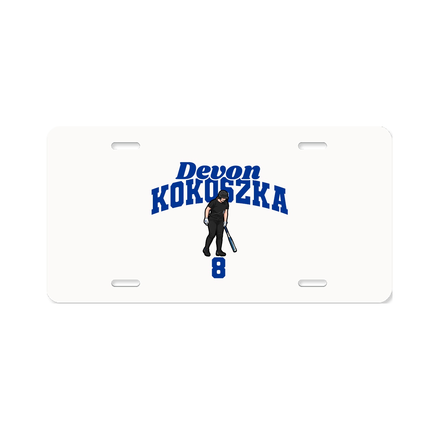 License Plate — Signature Arch in Classic