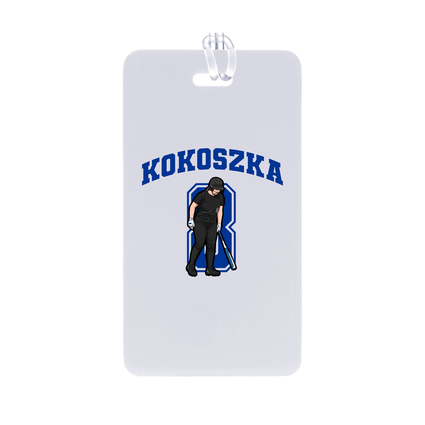 Bag Tag — Number in Classic