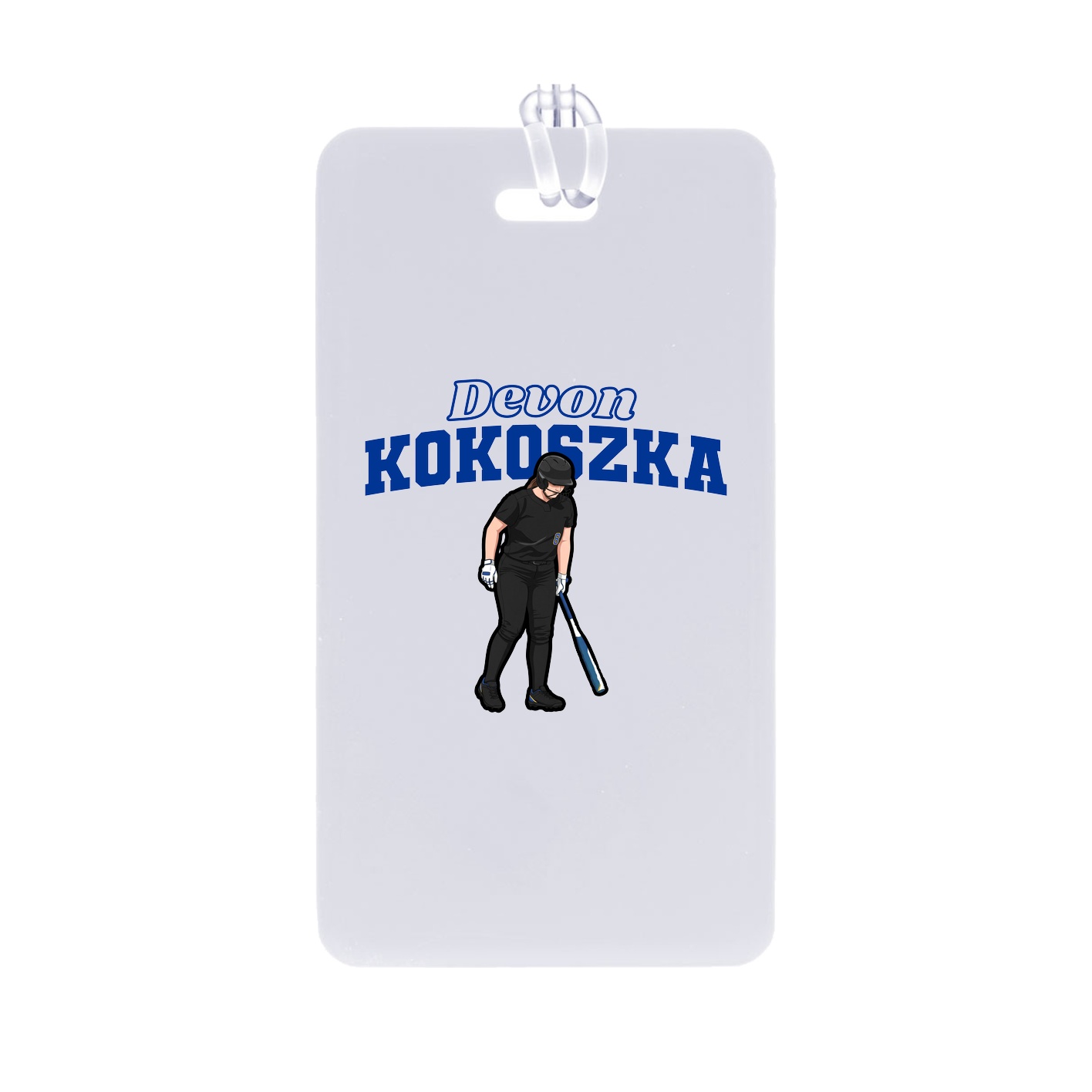 Bag Tag — Name Arch in Classic