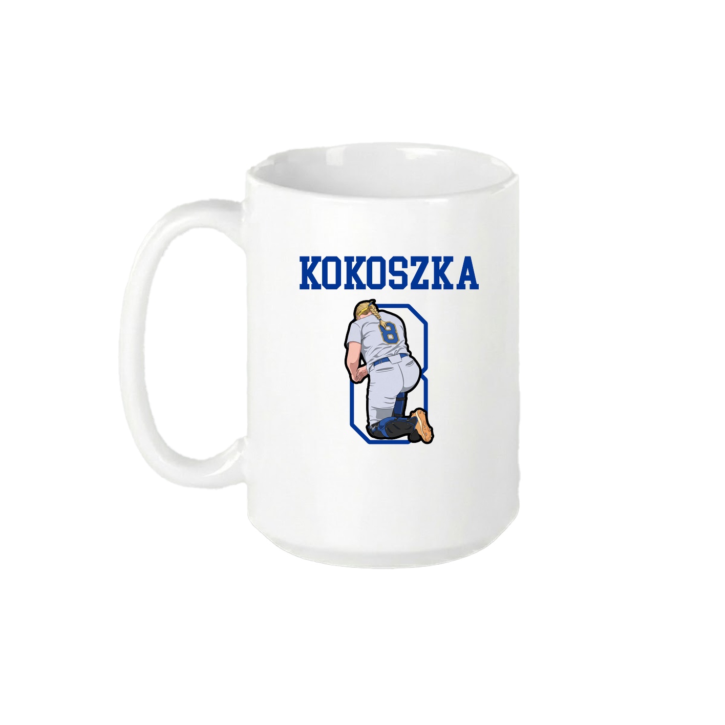 15oz Coffee Mug — Shirsey in White