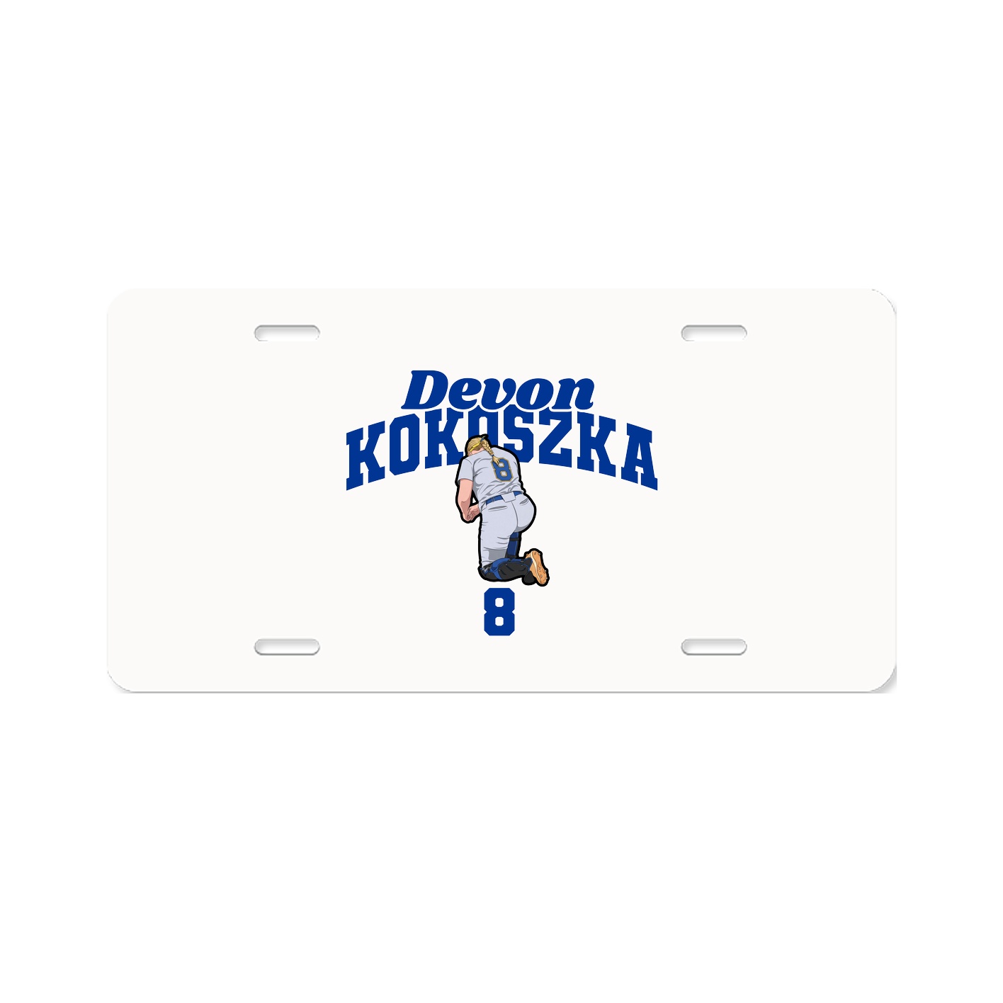 License Plate — Signature Arch in Classic