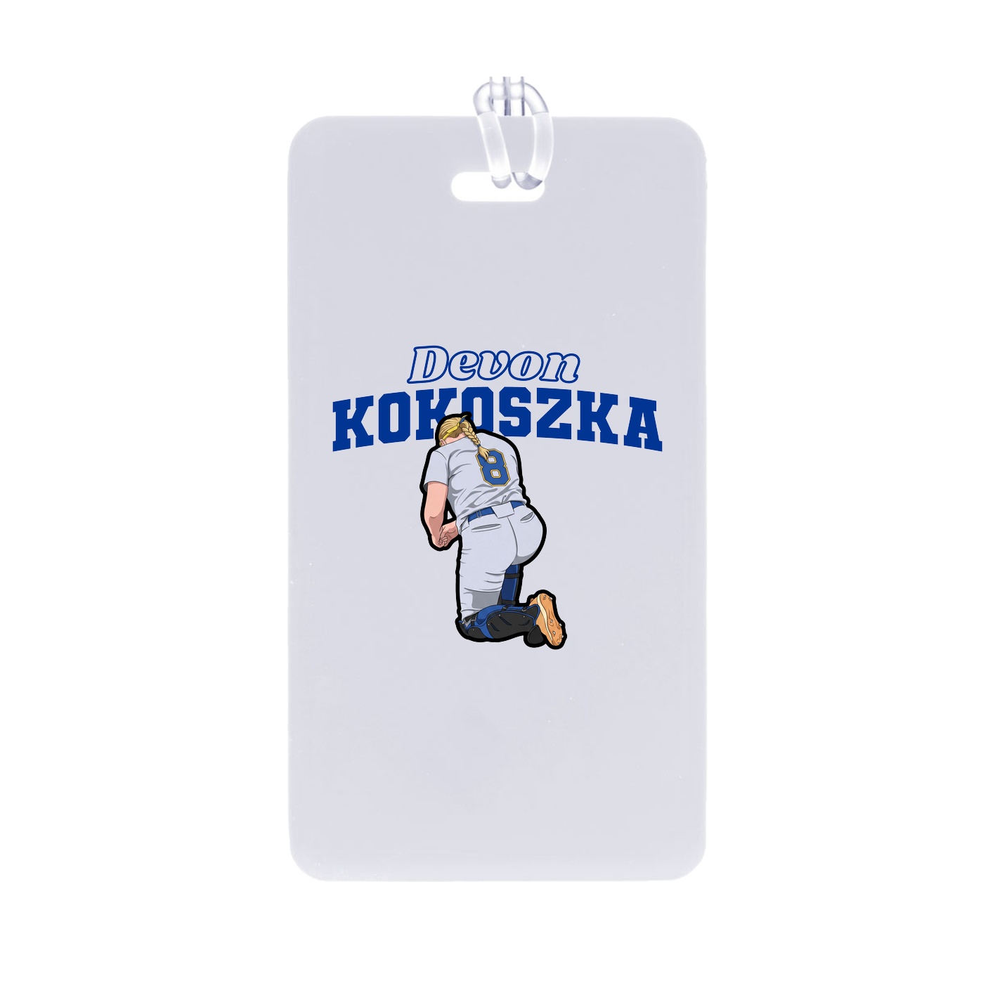 Bag Tag — Name Arch in Classic