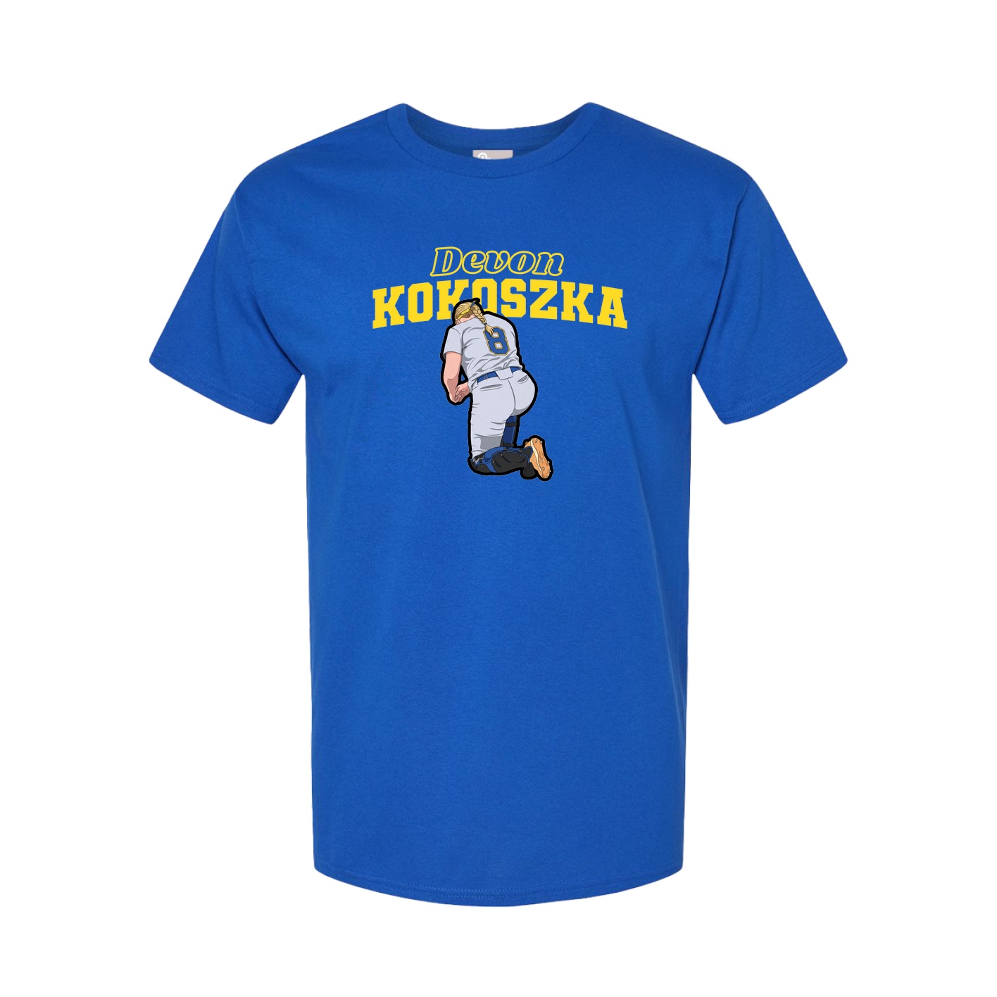 Tee — Name Arch in Royal