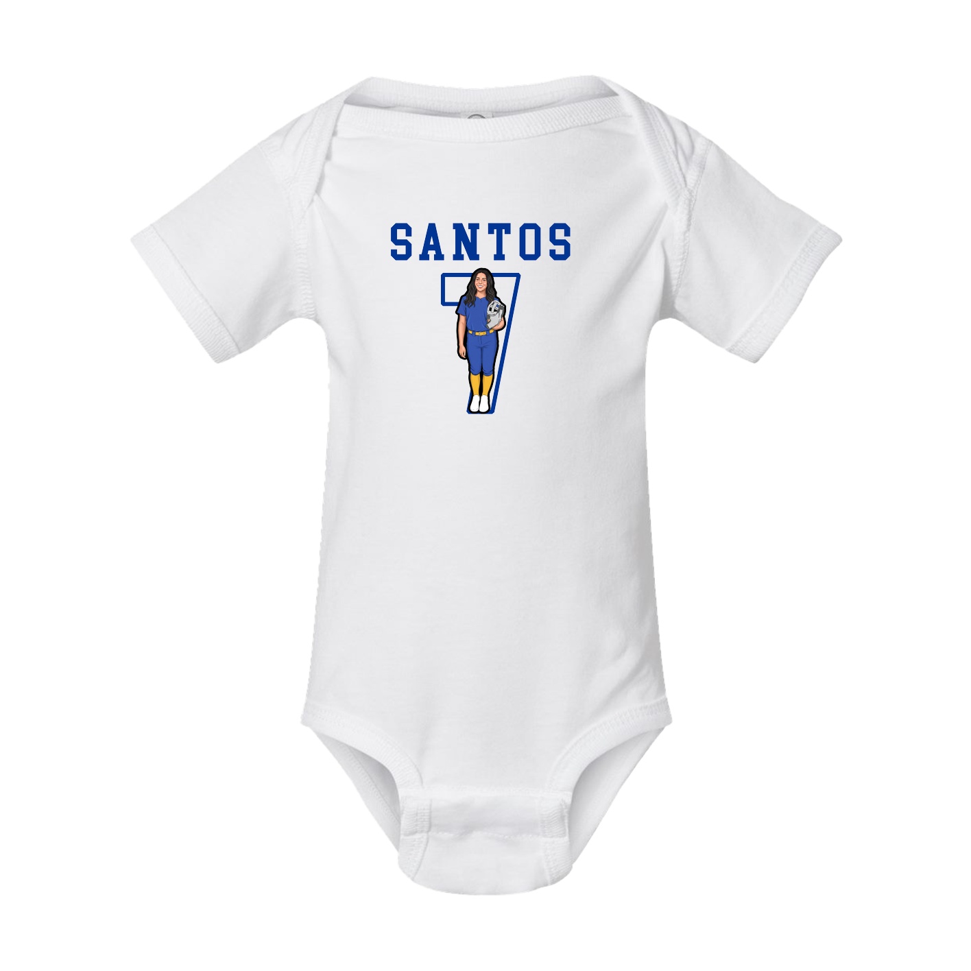 Baby Onesie — Shirsey in White