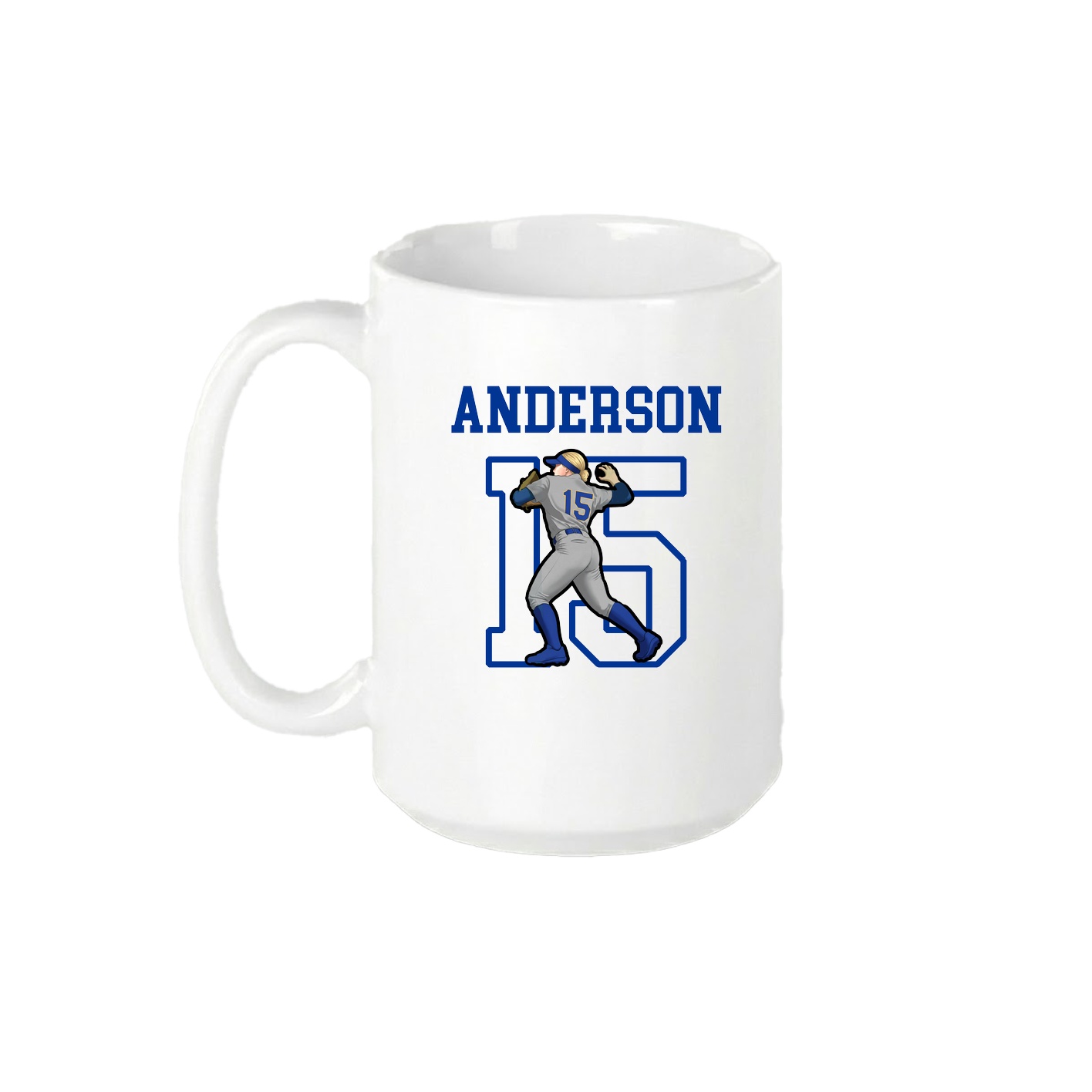 15oz Coffee Mug — Shirsey in White