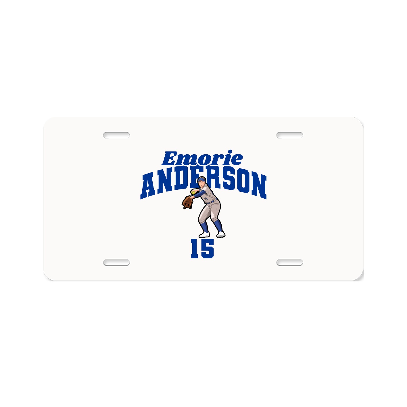 License Plate — Signature Arch in Classic
