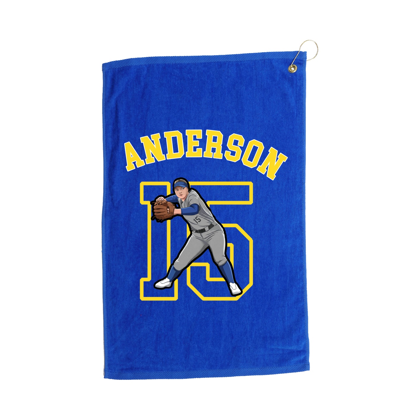 Golf Towel — Shirsey Arch in Royal