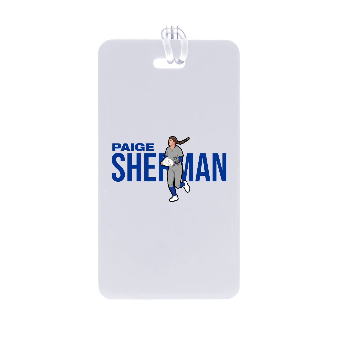 Bag Tag — Player Name in Classic