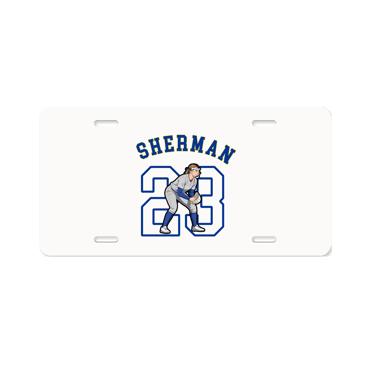 License Plate — Shirsey Arch in Classic