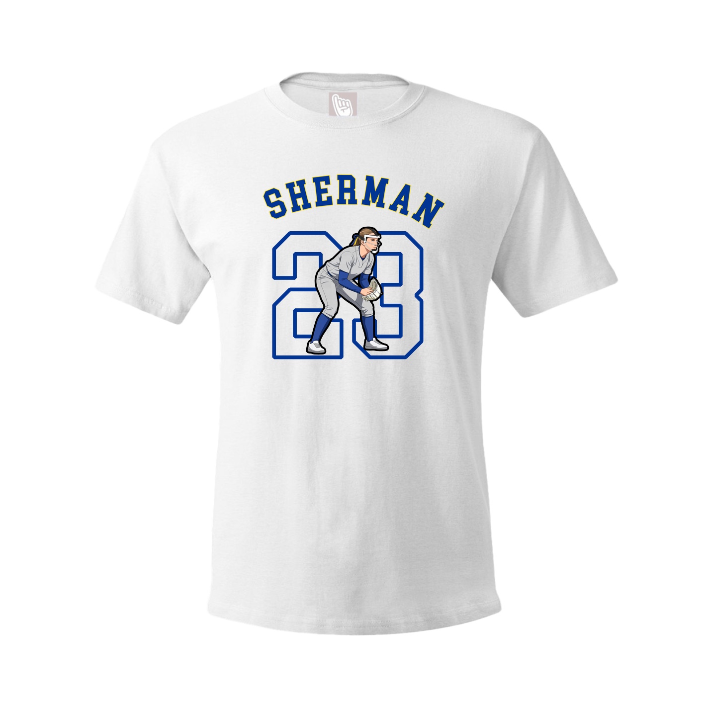 Youth Tee — Shirsey Arch in White