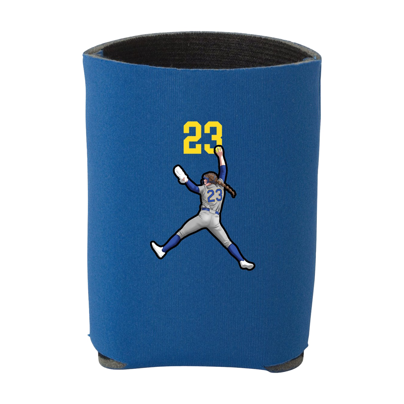 Can Holder — Number Top in Royal