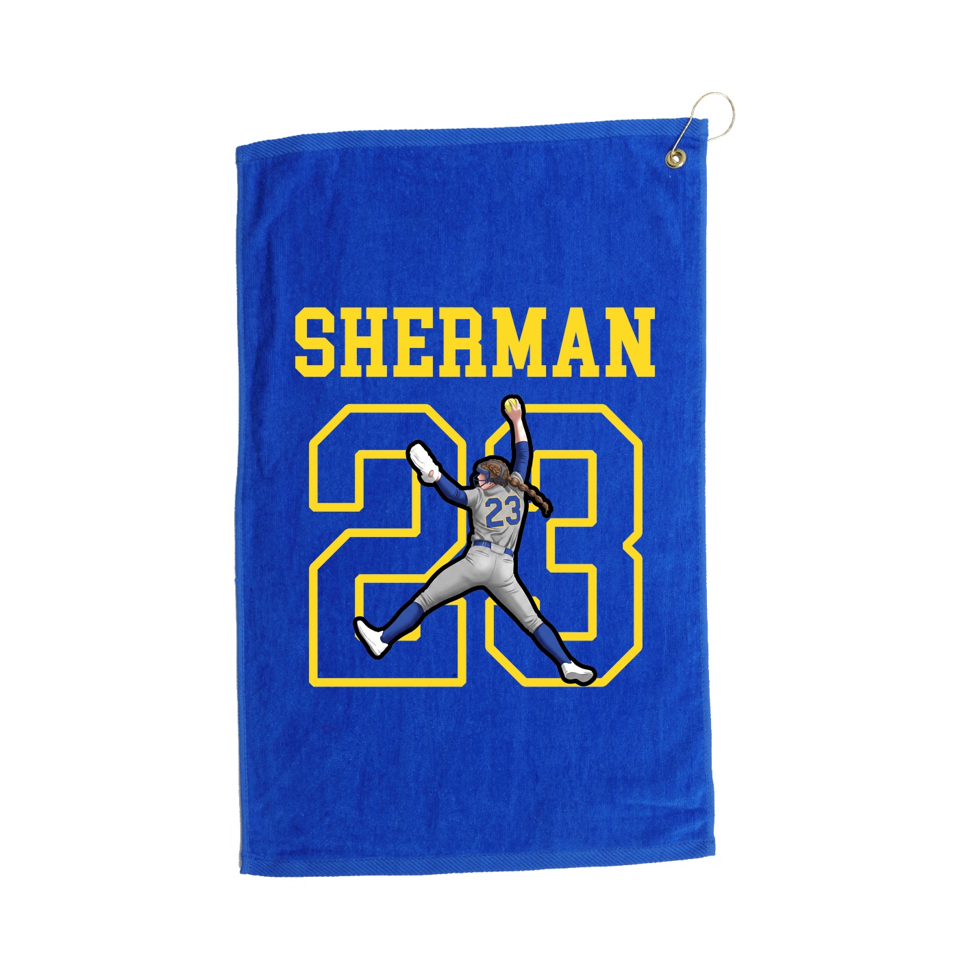 Golf Towel — Shirsey in Royal