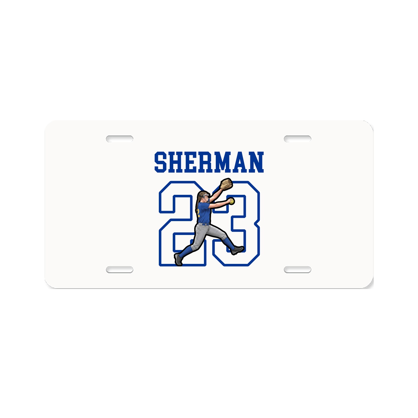 License Plate — Shirsey in Classic