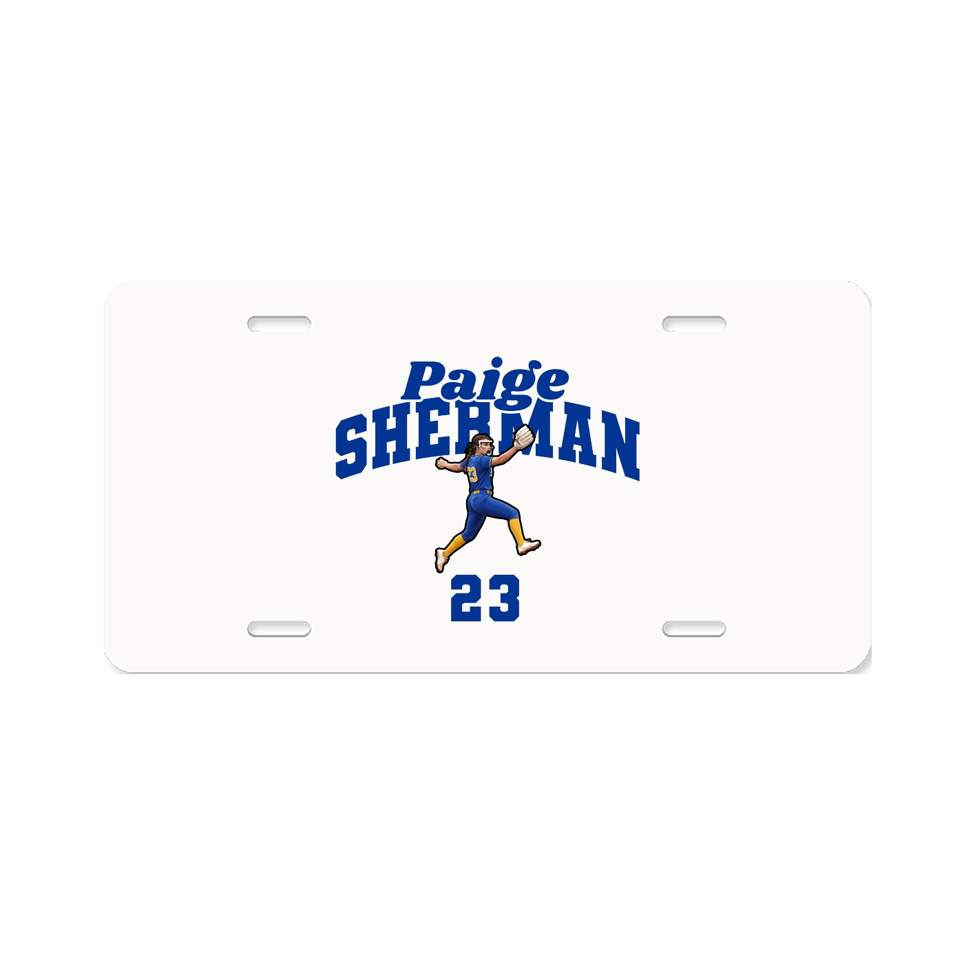 License Plate — Signature Arch in Classic