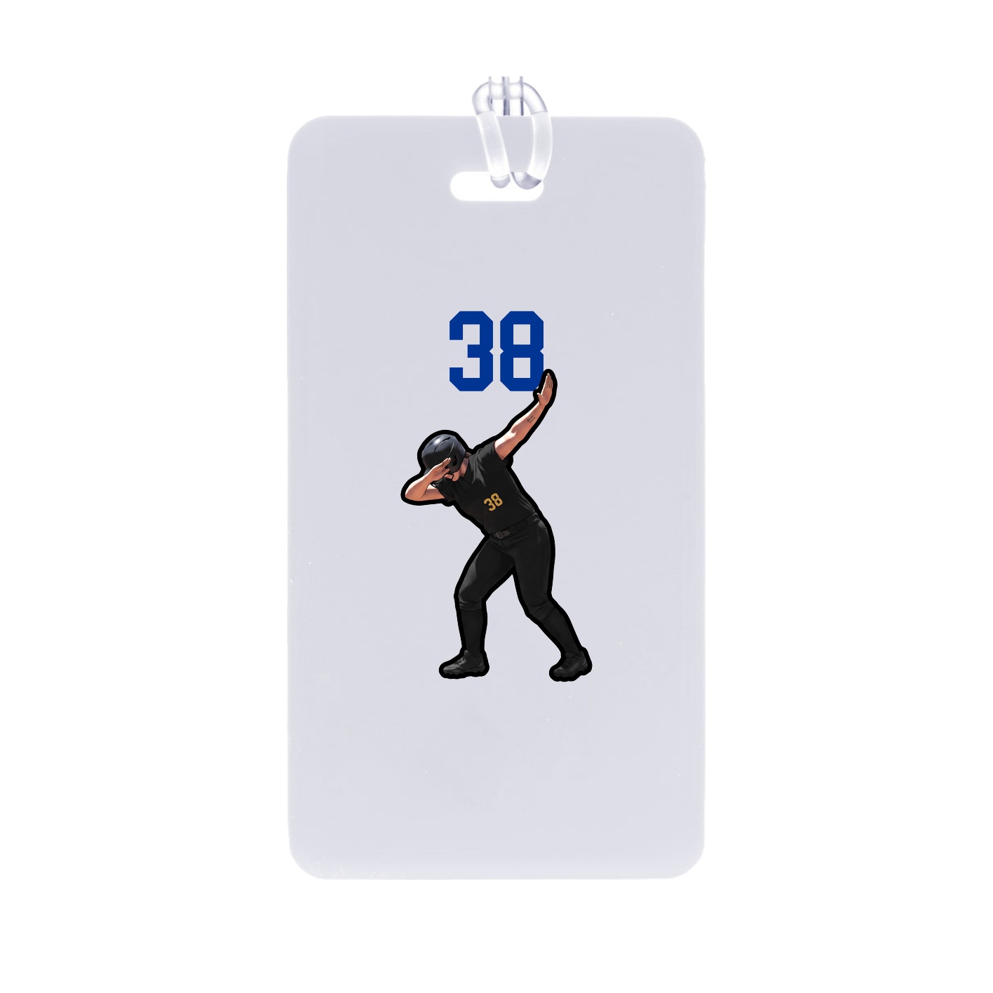 Bag Tag — Number Top in Classic