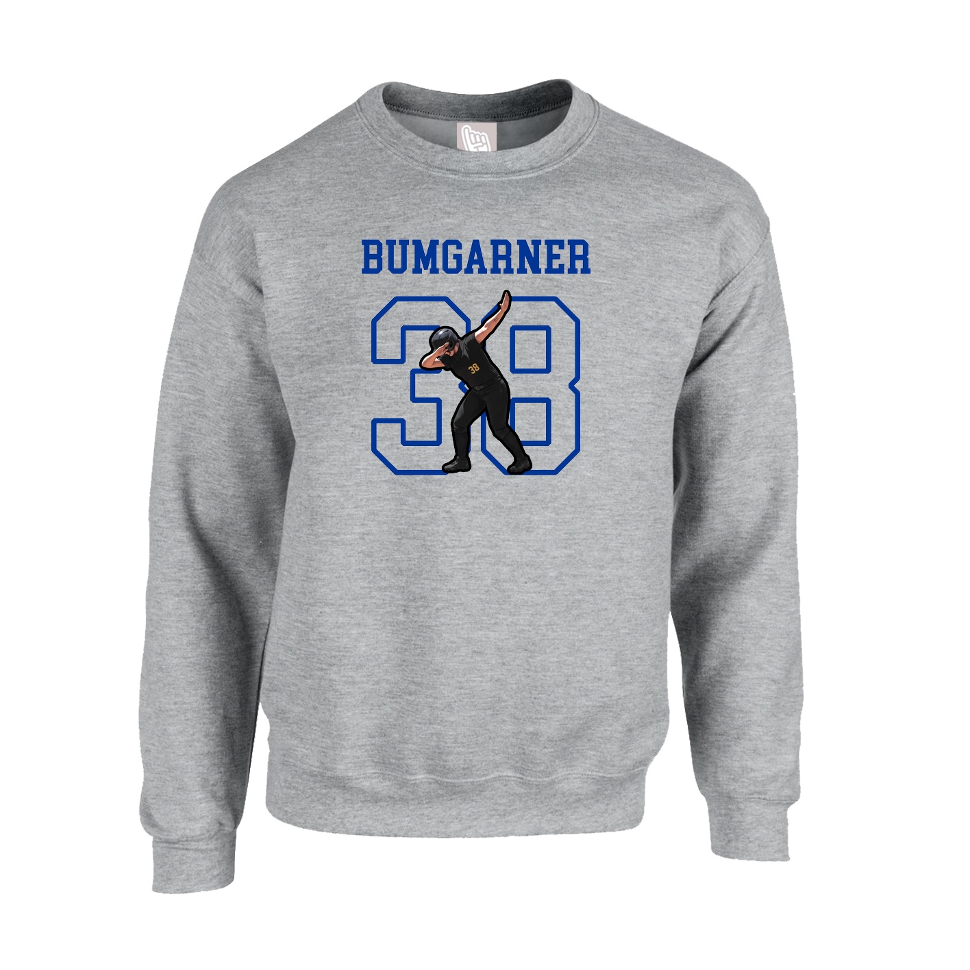Fleece Crew — Shirsey in Grey