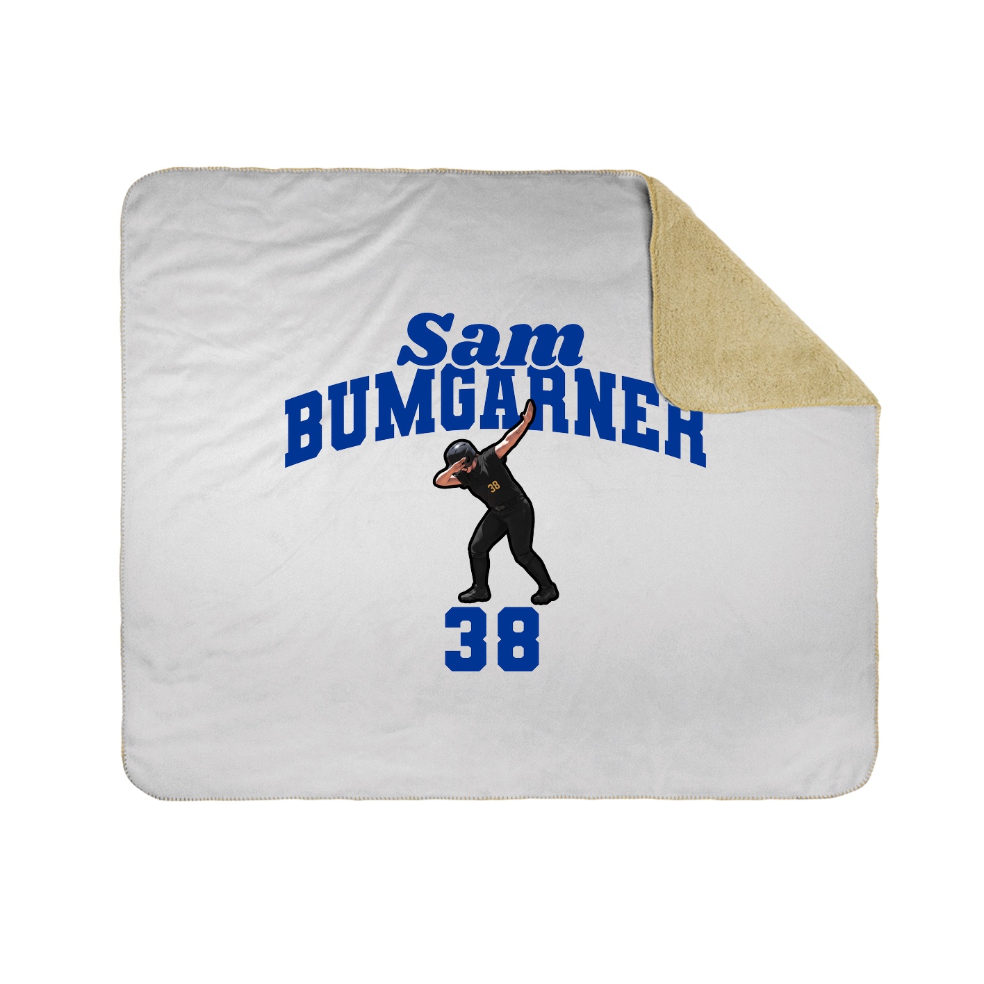 Throw Blanket — Signature Arch in White