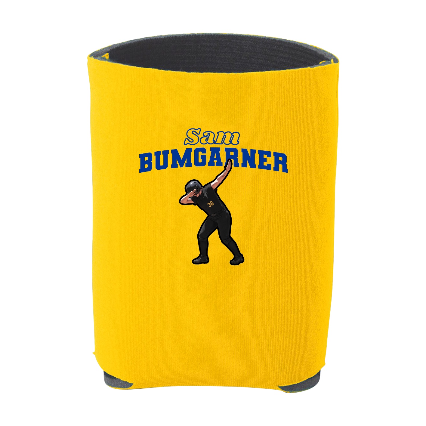 Can Holder — Name Arch in Yellow