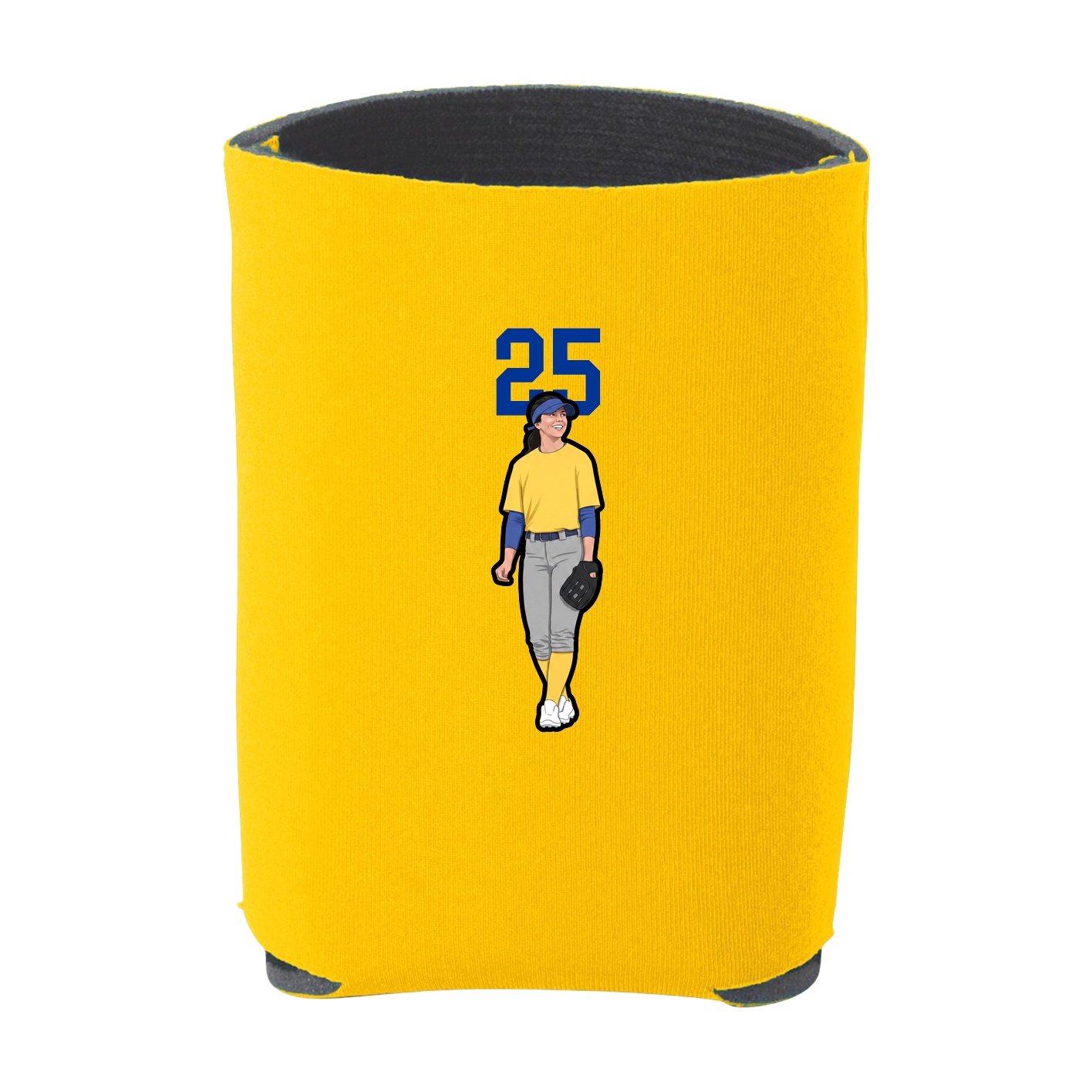 Can Holder — Number Top in Yellow