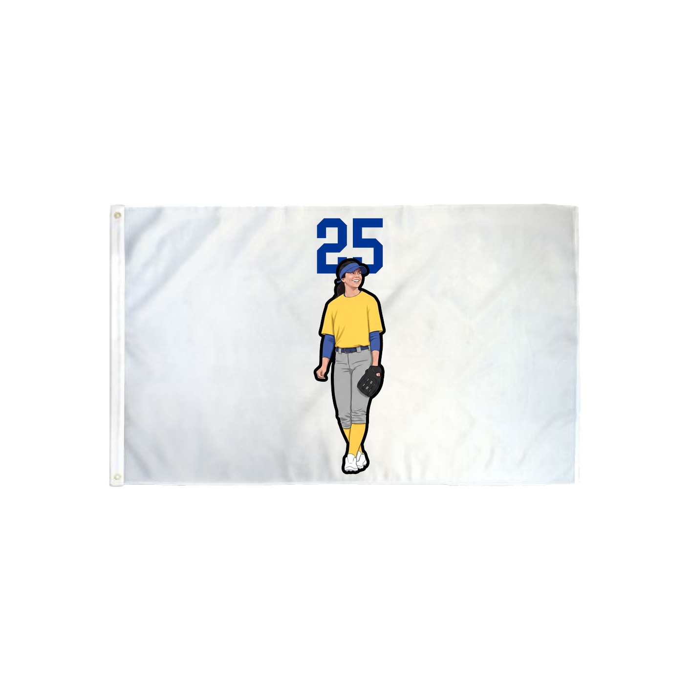 3x5 Flag — Number Top in Classic