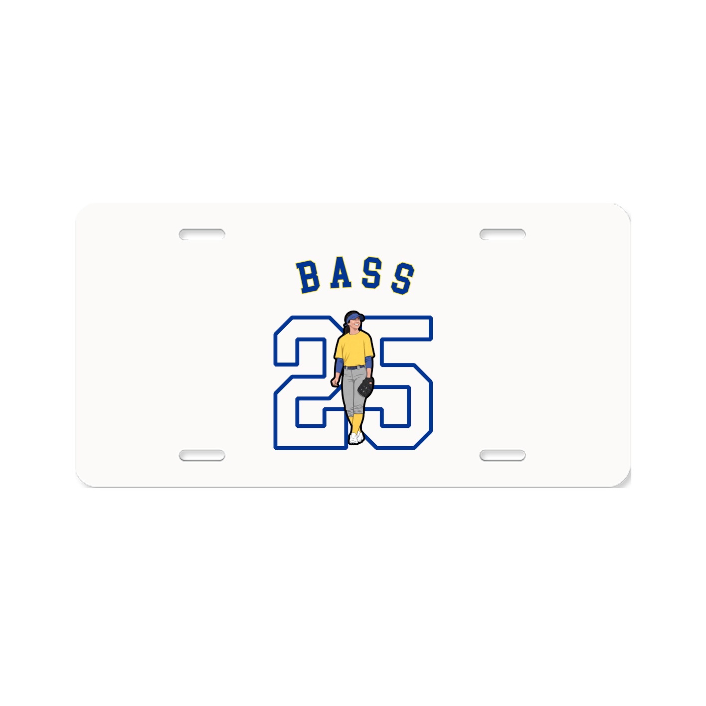 License Plate — Shirsey Arch in Classic