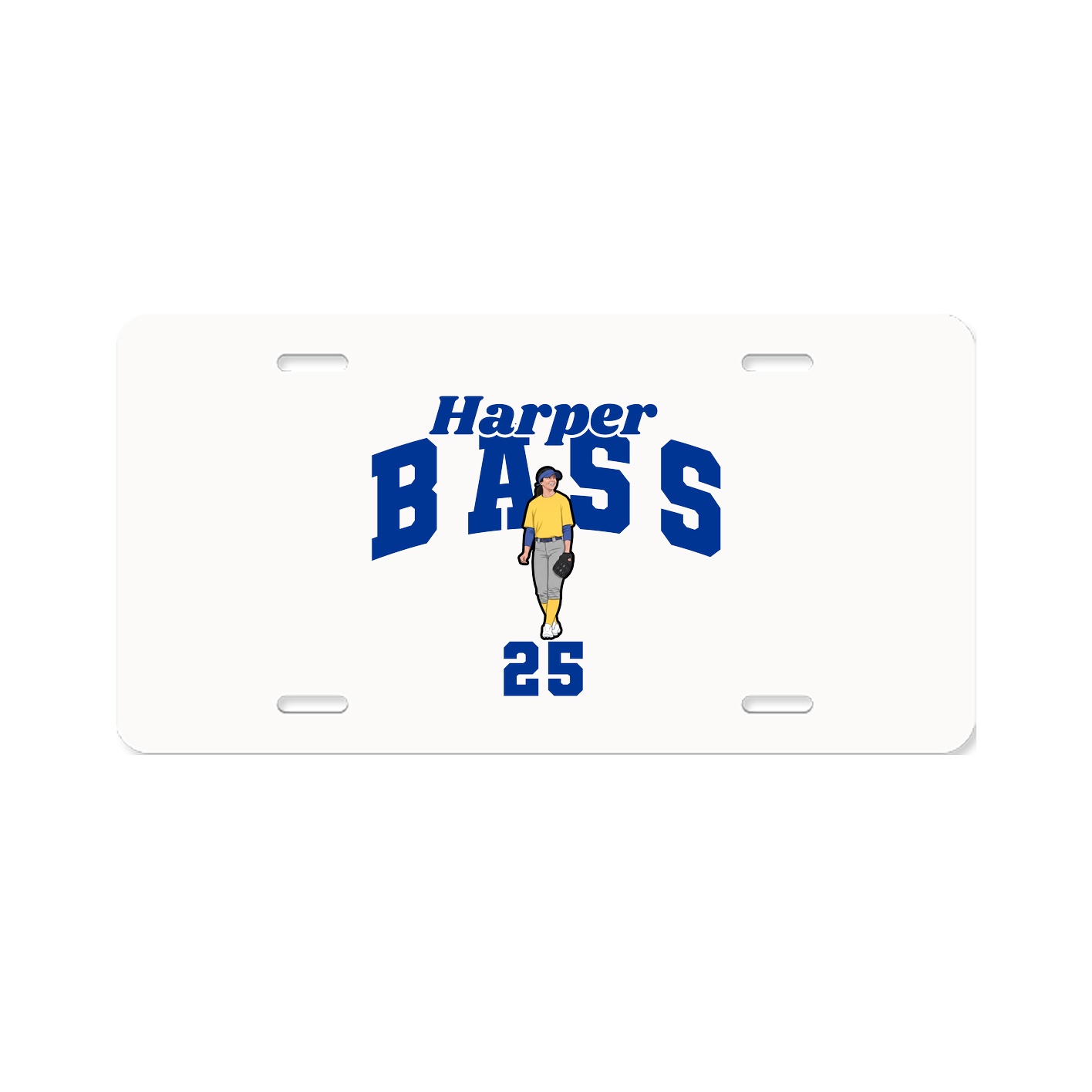 License Plate — Signature Arch in Classic