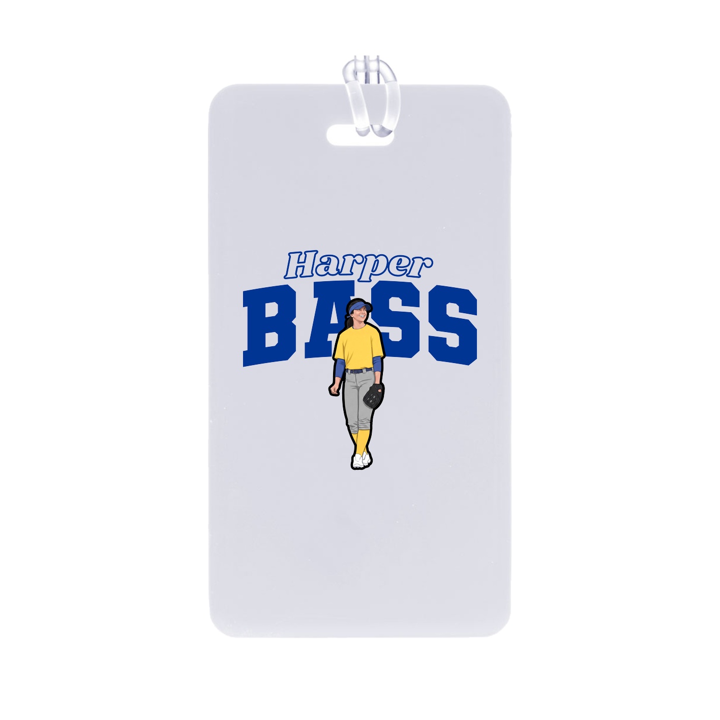Bag Tag — Name Arch in Classic