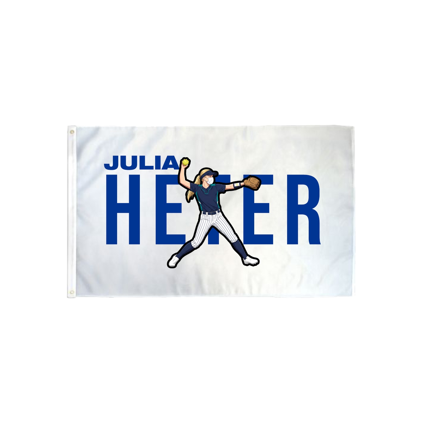 3x5 Flag — Player Name in Classic