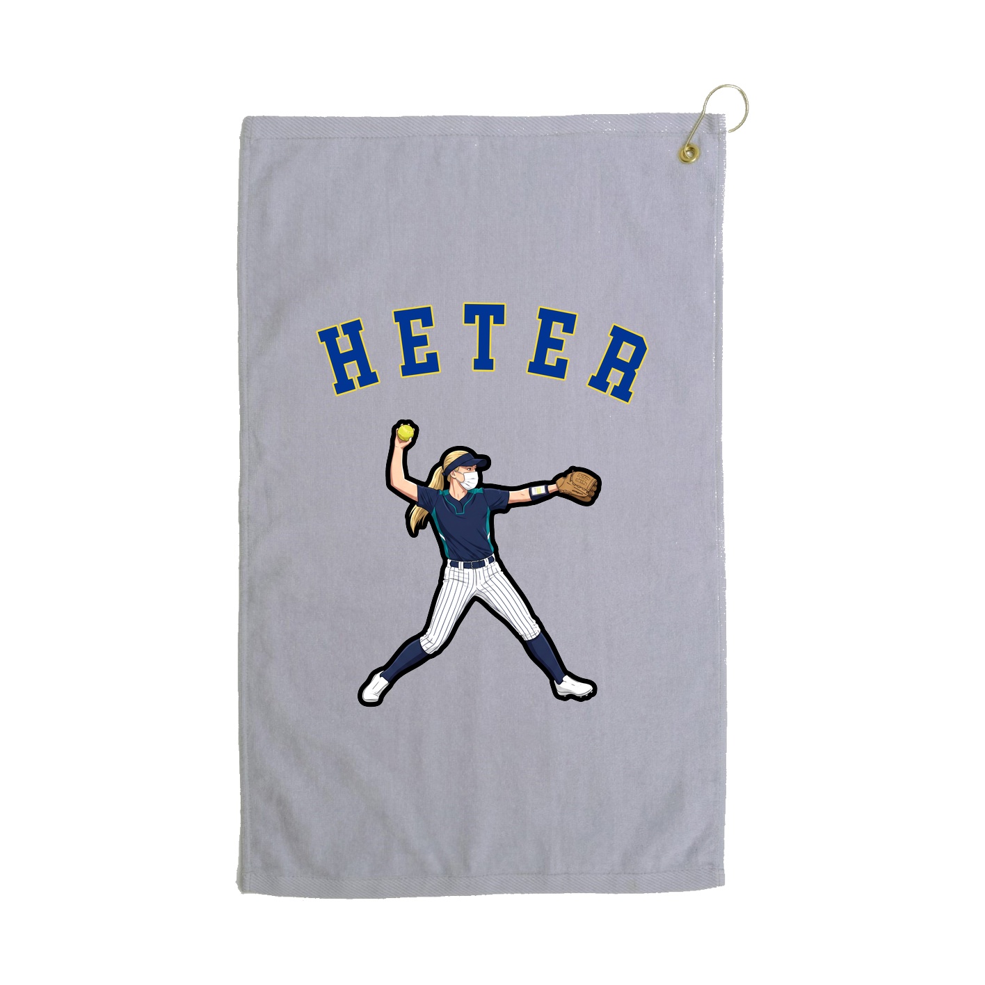 Golf Towel — Shirsey Arch in Grey