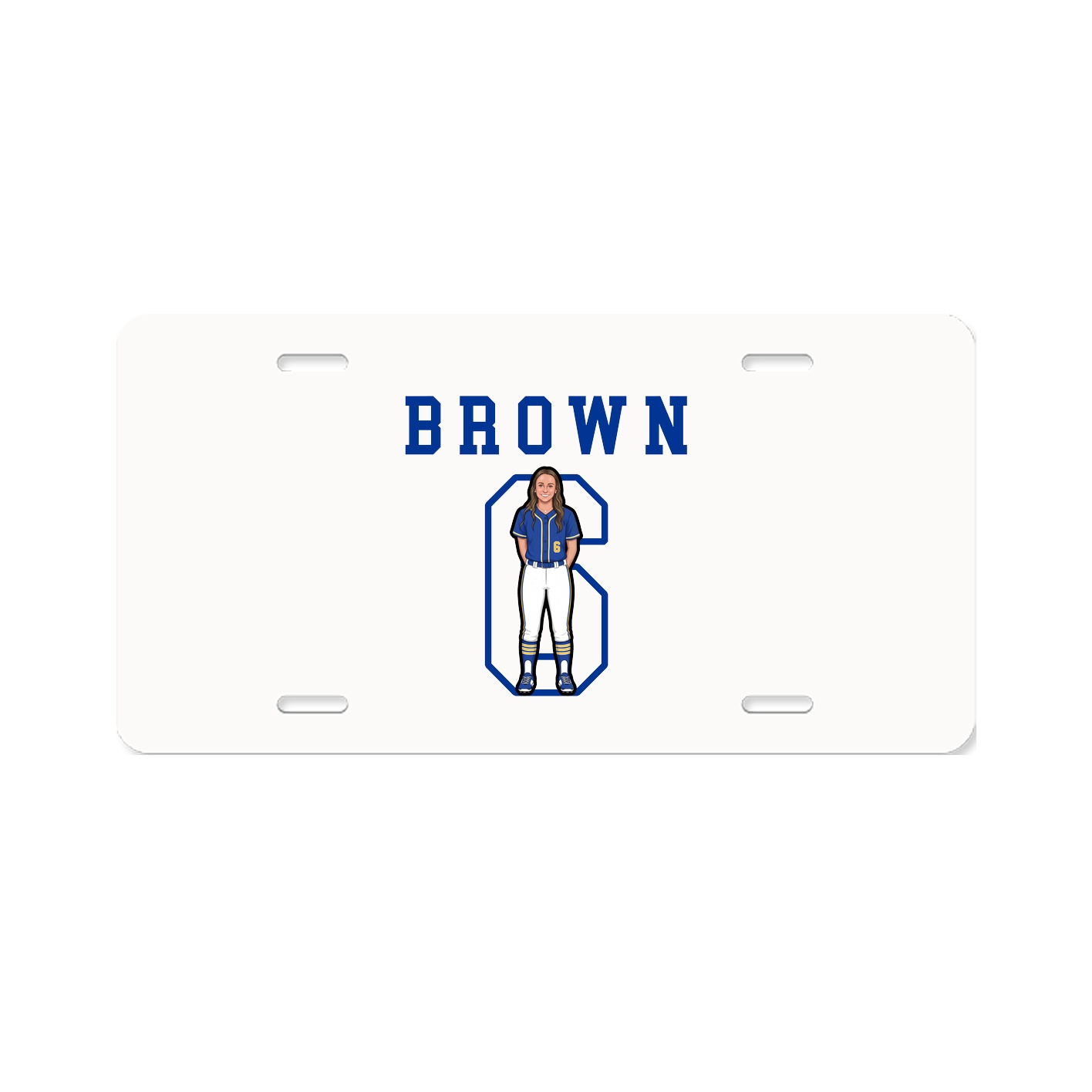 License Plate — Shirsey in Classic