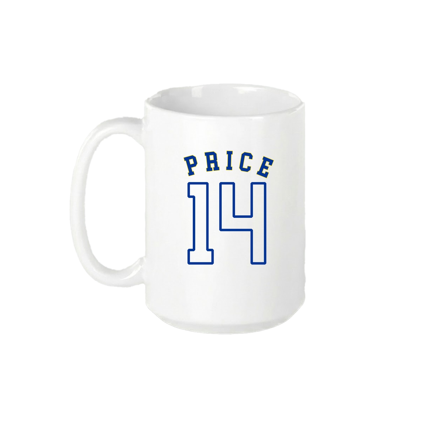 15oz Coffee Mug — Shirsey Arch in White