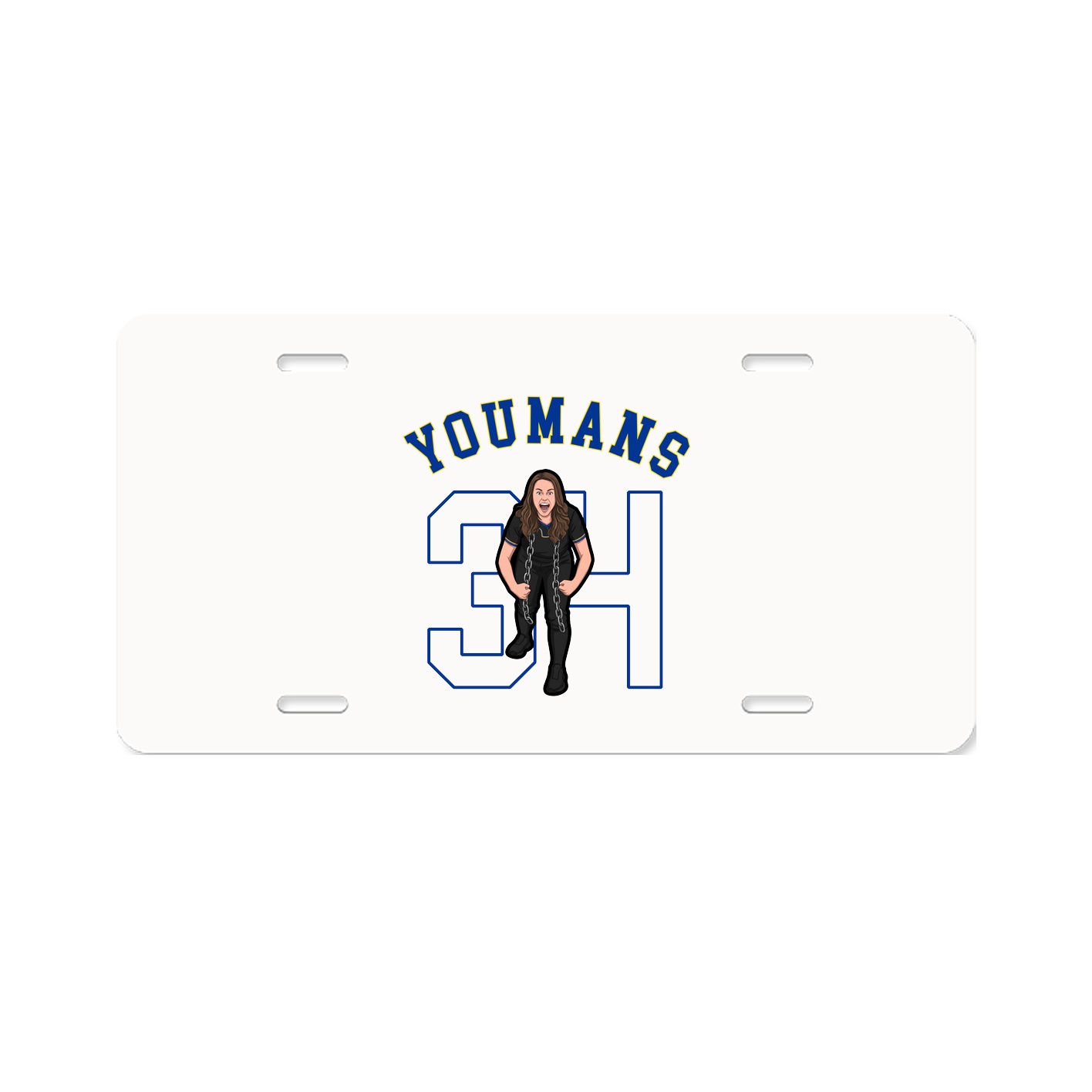 License Plate — Shirsey Arch in Classic