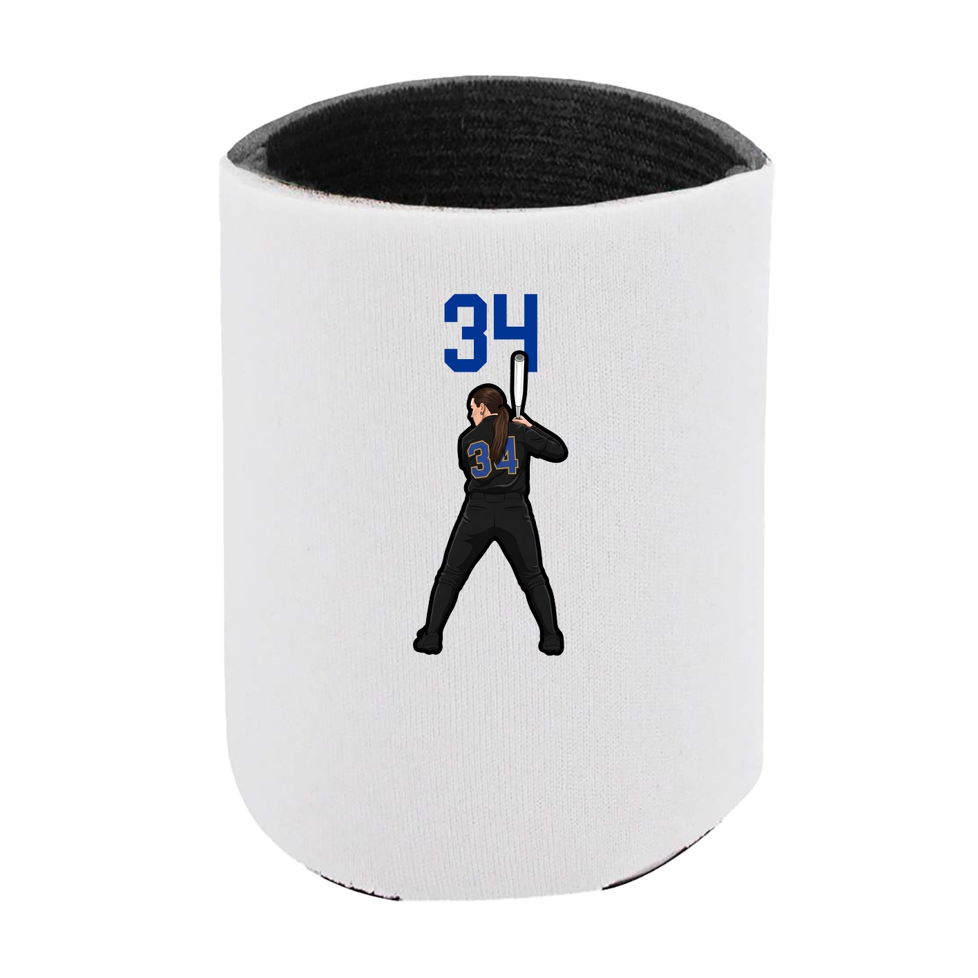Can Holder — Number Top in White