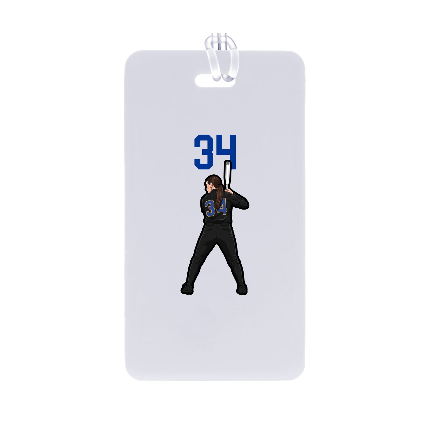 Bag Tag — Number Top in Classic