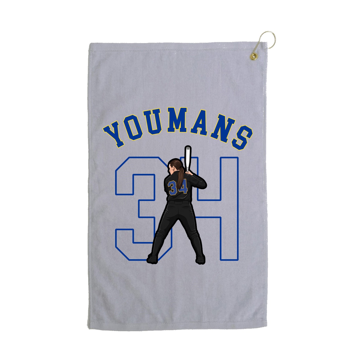 Golf Towel — Shirsey Arch in Grey
