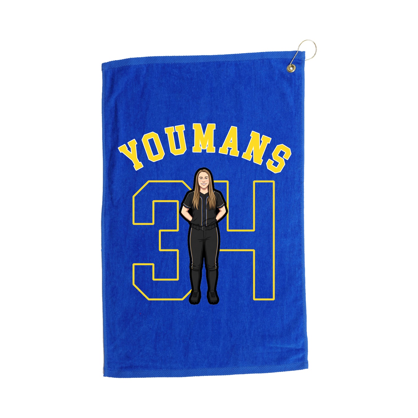 Golf Towel — Shirsey Arch in Royal