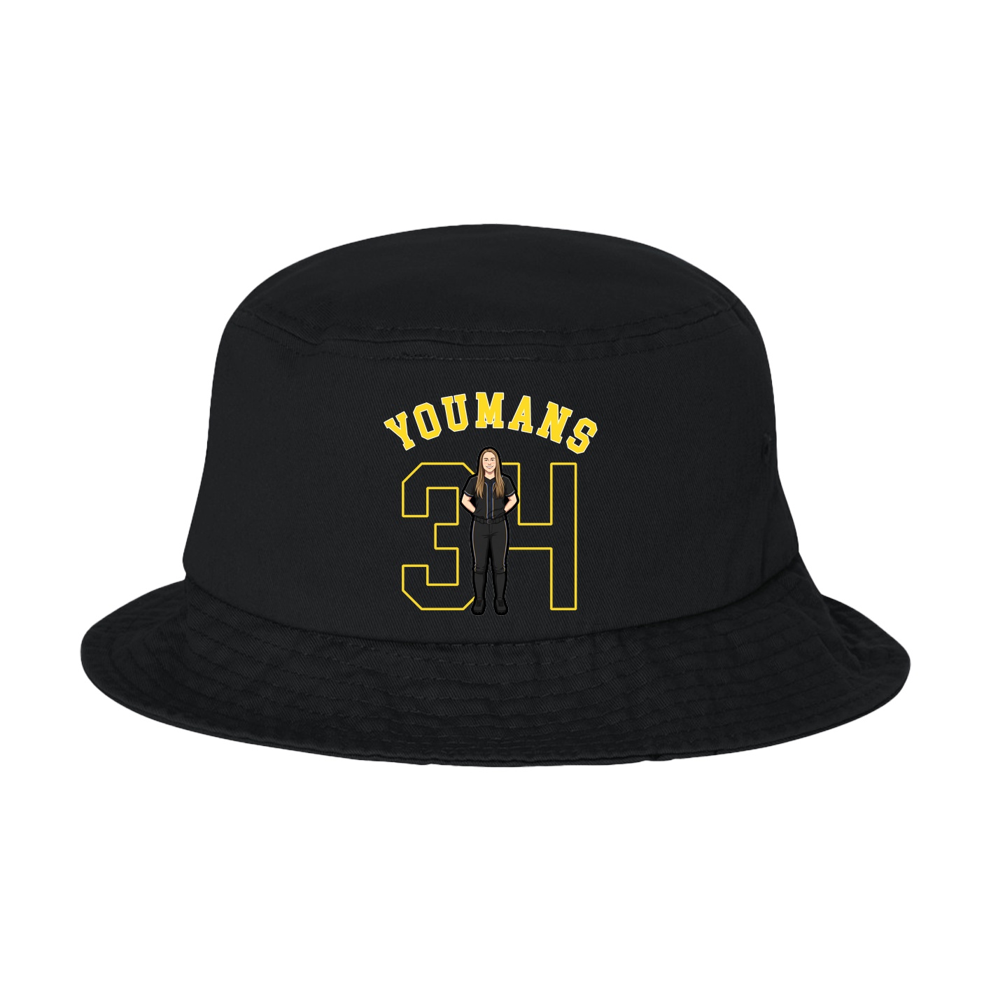 Bucket Cap — Shirsey Arch in Black
