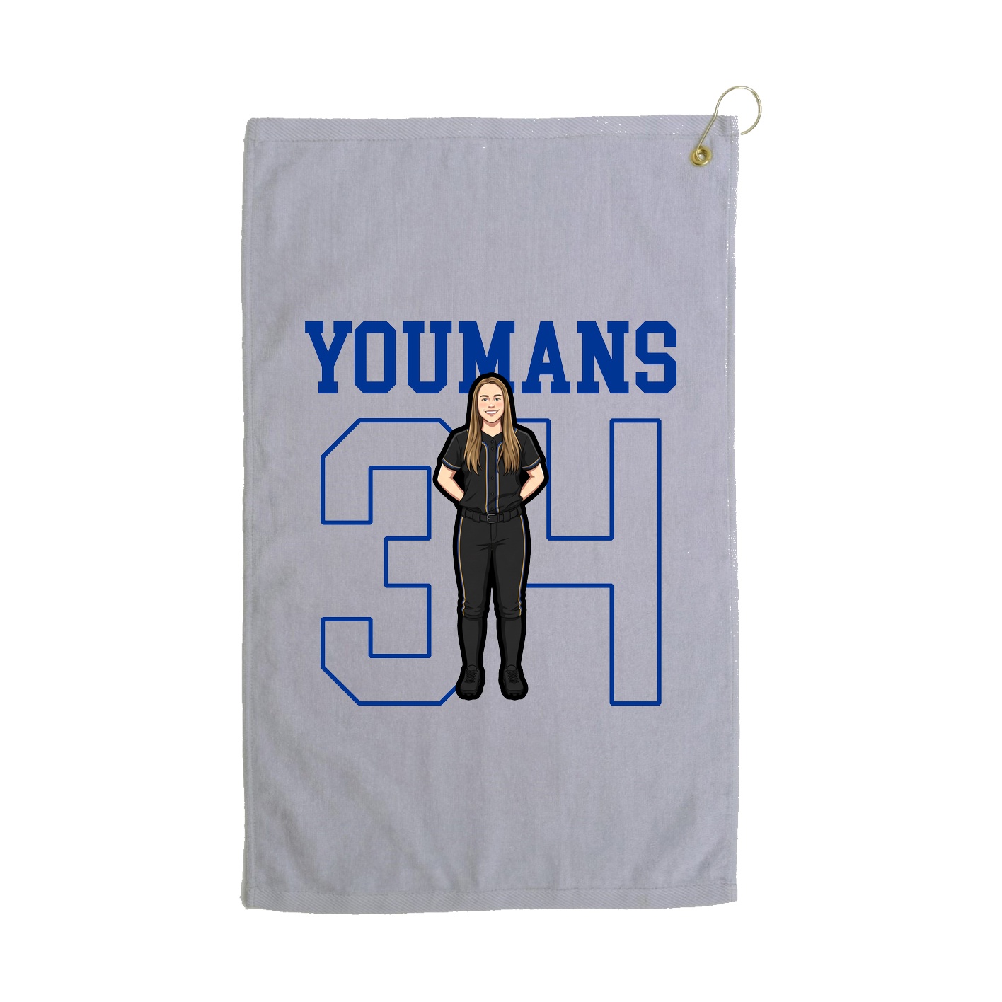 Golf Towel — Shirsey in Grey