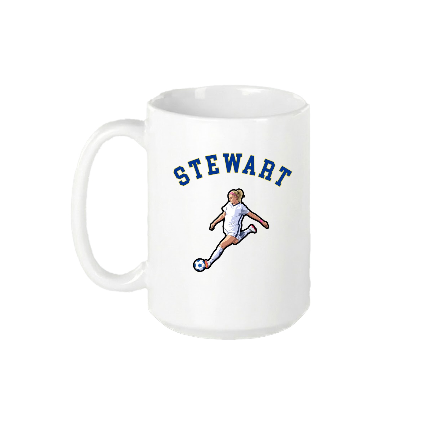 15oz Coffee Mug — Shirsey Arch in White