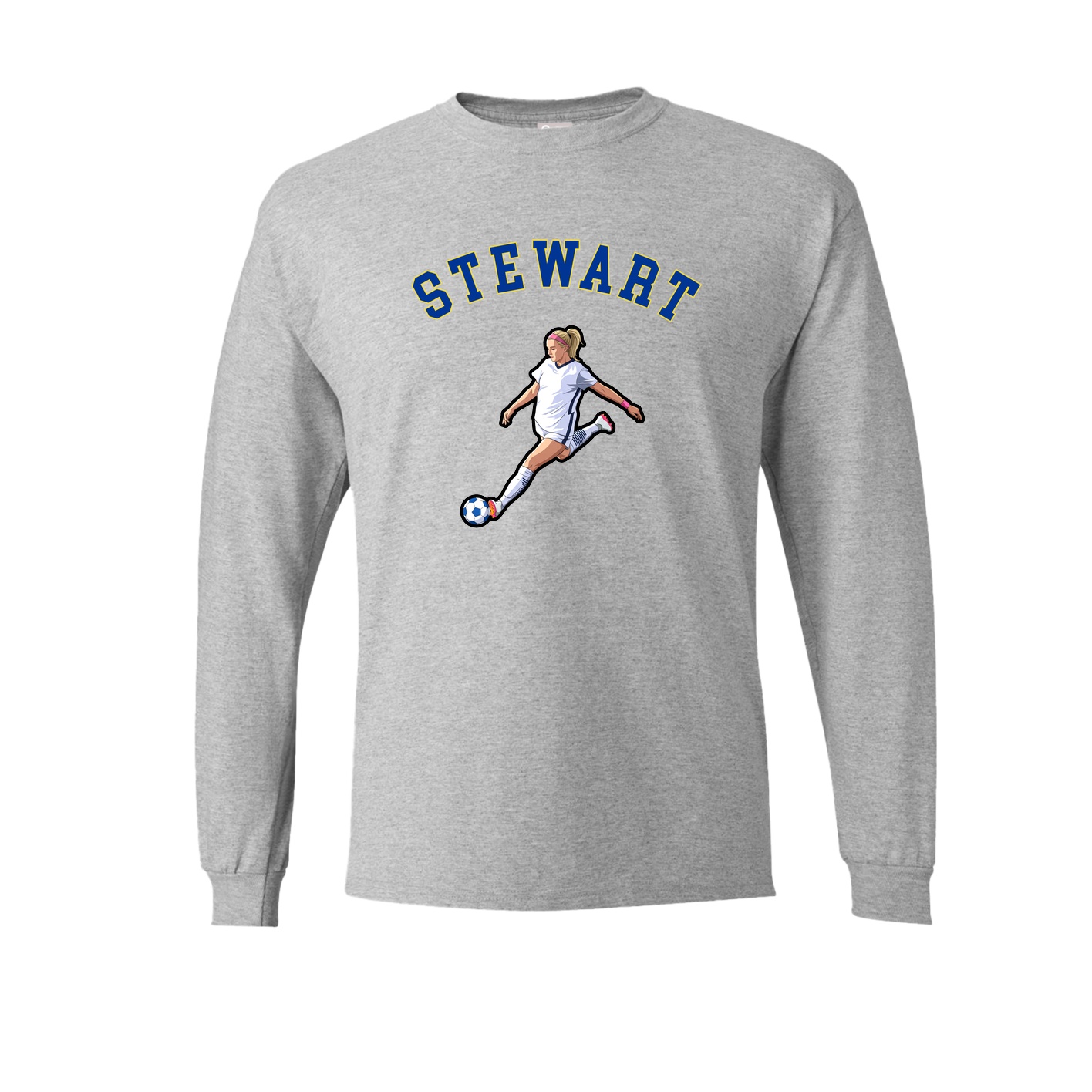 Long Sleeve Tee — Shirsey Arch in Grey