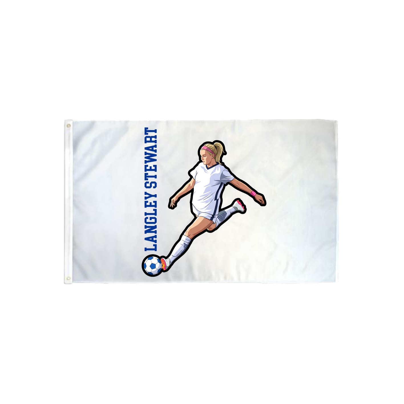 3x5 Flag — Name Vertical in Classic
