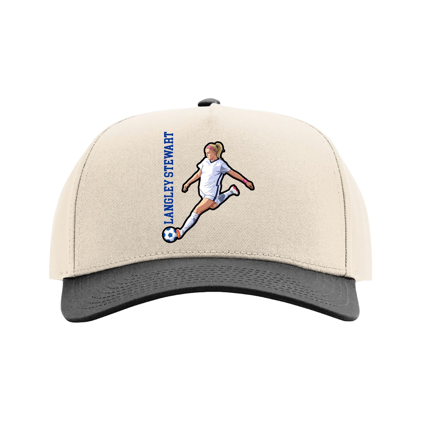 Full Fabric Five-Panel Champ Cap